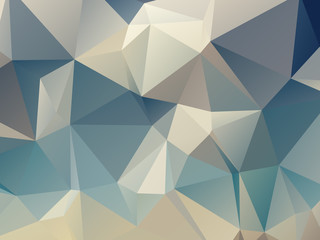 Blue Triangular Triangle Background