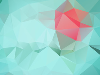 Blue Triangular Triangle Background