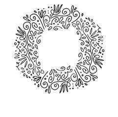 Decorative contour frame