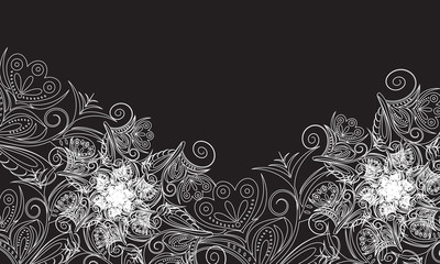 Abstract floral background