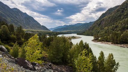 Katun river