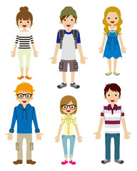 Students Character set