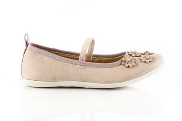 shoes for girls isolated on white background