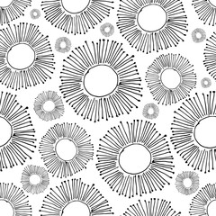 Sewing fabric with Floral seamless pattern for your design - CottonBee