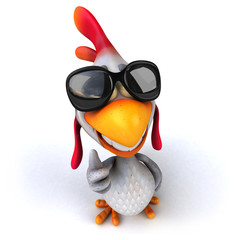 Obraz premium Fun chicken