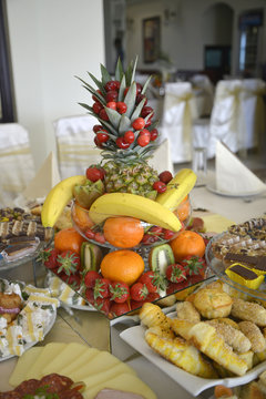 Delicious food on a table