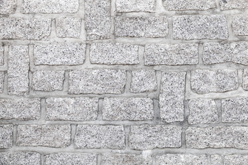 Gray stone wall, detailed background texture