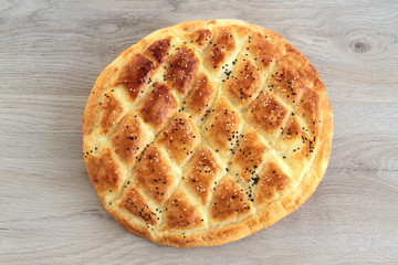 Turkish ramadan pita bread 