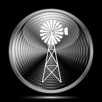 Classic windmill icon