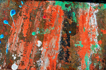 Iron metal surface rust background