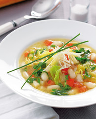 Minestrone soup