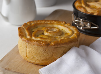 Homemade meat pie