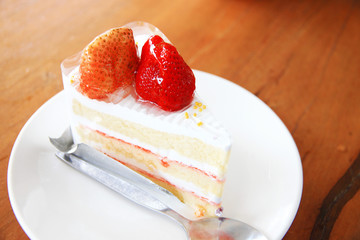 Strawberry cake