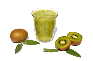 Kiwi juice with fruits