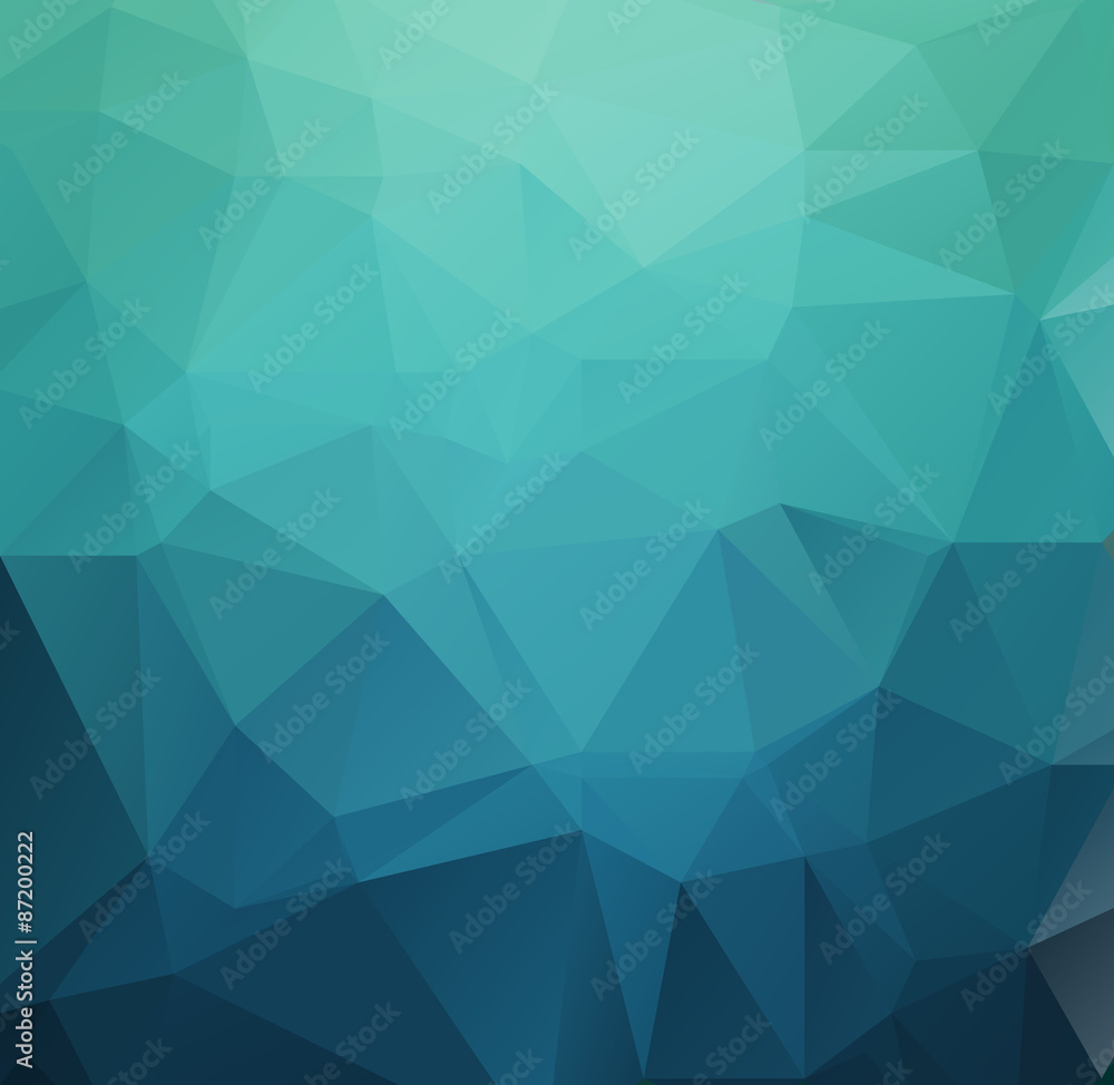 Poster abstract retro triangle background