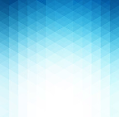 Abstract blue geometric technology background 