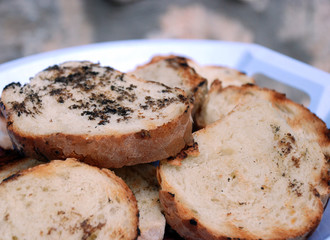 Grilled bread