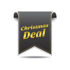 Christmas Deal golden Vector Icon Design
