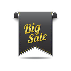 Big Sale golden Vector Icon Design