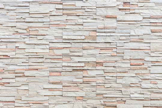Pattern of travertine natural stone wall texture and background