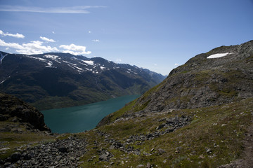 Besseggen Ridge in Jotunheimen National Park, Norway