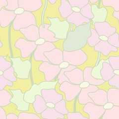 flower pattern. vector illustration
