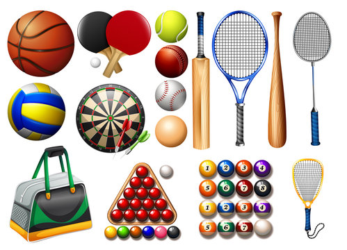 Sports equipment and balls