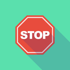 Long shadow stop signal