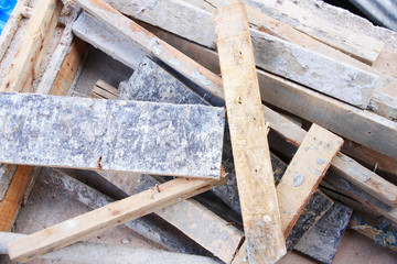 Apartment Frame Construction Site