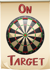 On target text and concept