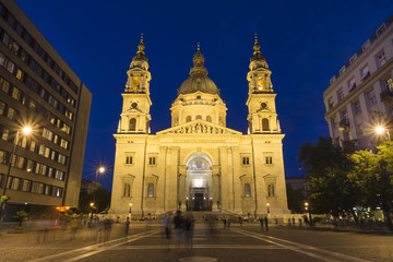 Fototapeta na wymiar St. Stephen's Basilica, Budapest, Hungary