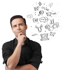 Uncertainty, Men, Confusion.