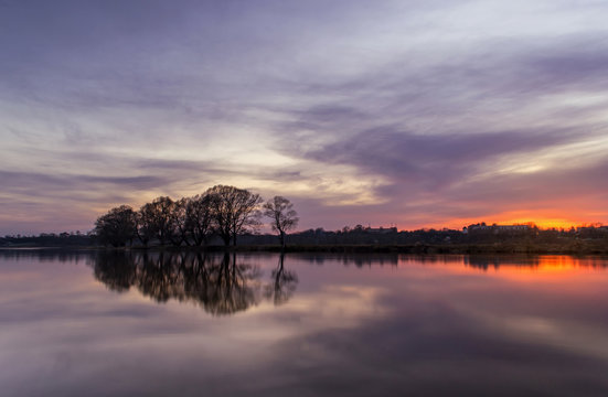 sunset on the river © Mr.Vander