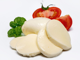 Caprese-Zutaten