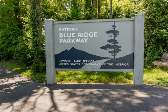 Blue Ridge Parkway Sign