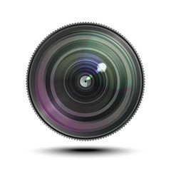 Camera photo lens.