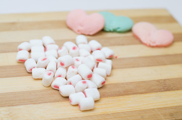 Tasty colorful macaroon