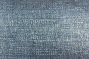 Detail of Blue denim jean texture and seamless background