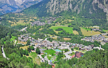 Fototapeta na wymiar Val d'Aosta