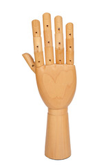 Wooden hand