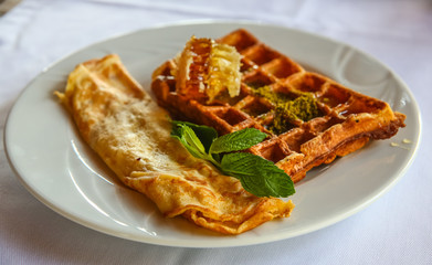 Belgian waffle