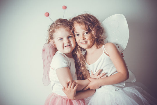 bambine- farfalle