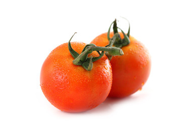 Tomato isolated on white background