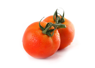 Tomato isolated on white background