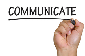 hand writing communicate