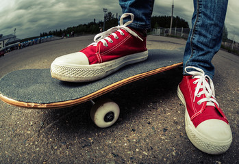 Rider with the skateboard © Dudarev Mikhail