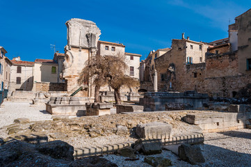 Fototapeta premium Abbatiale de Saint-Gilles du Gard
