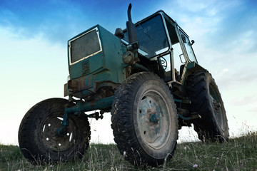 Old tractor