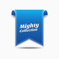 Mighty Collection Blue Vector Icon Design