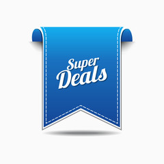 Super Deals Blue Vector Icon Design